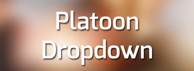 Platoon Dropdown
